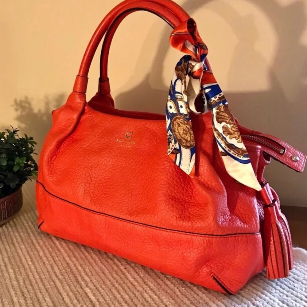 Kate Spade Red Steavie Handbag
